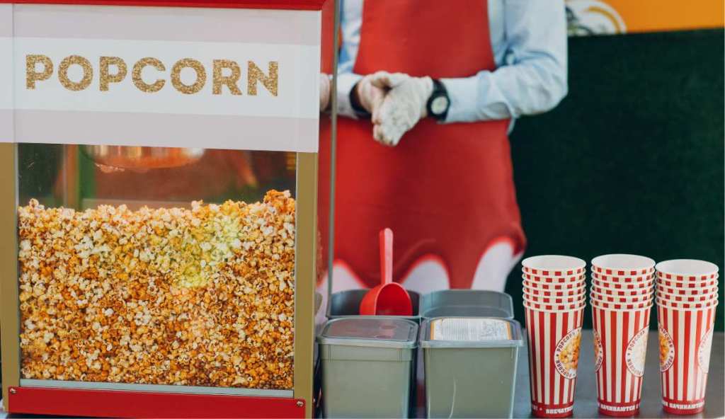 映画館ポップコーン