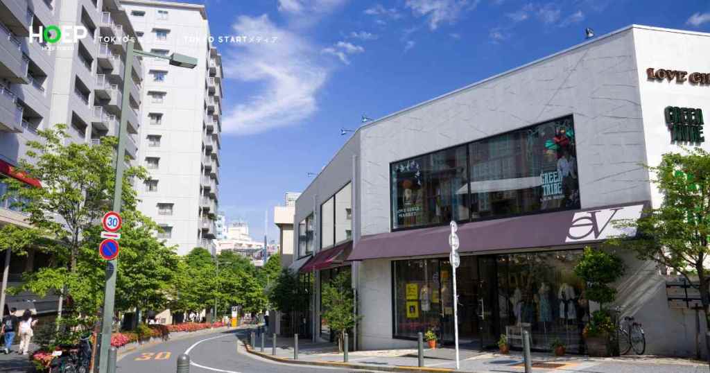 渋谷区代官山の風景