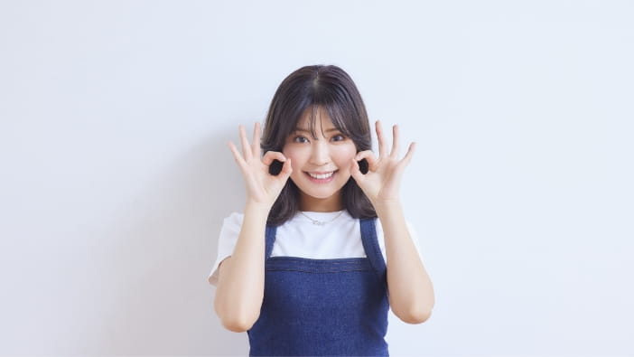 Jメールは本当に出会える！Jメール 評判よく笑顔の女性