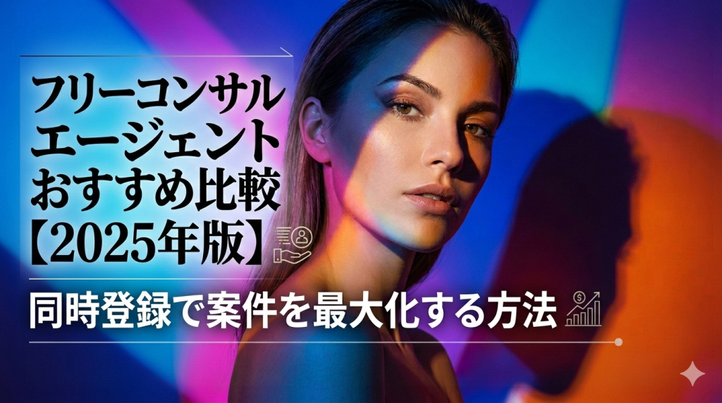 フリーコンサルエージェントおすすめ比較【2026年版】同時登録で案件を最大化する方法