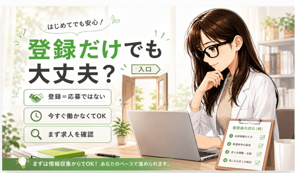 薬剤師派遣は「登録だけ」でも大丈夫？