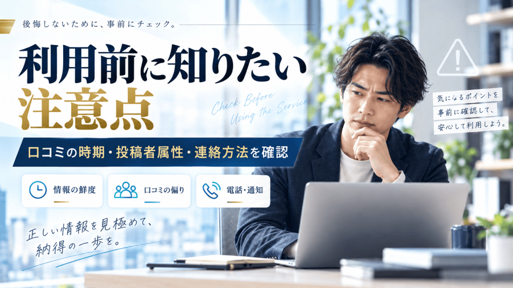 ワンキャリア転職の利用前に知りたい注意点